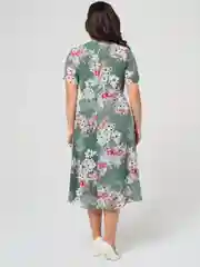 Зеленый платье вечернее