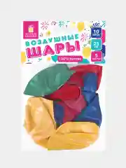 Шар Воздушный металлик, 25/30 см, 10/50 штук