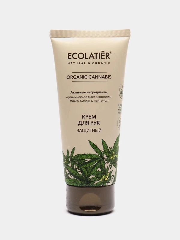 Крем для рук Защитный Ecolatier ORGANIC CANNABIS, 100 мл