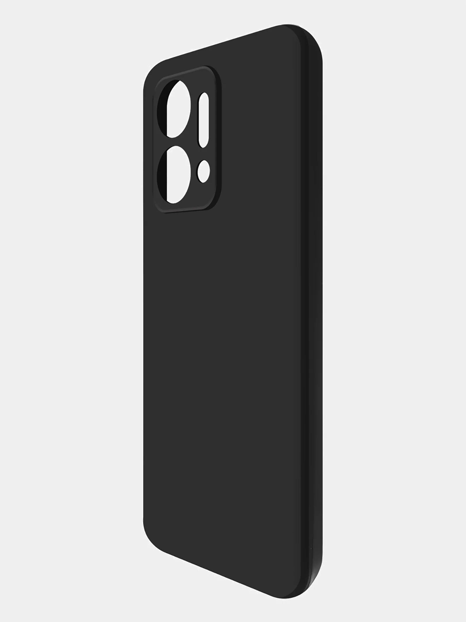 Чехол-накладка Krutoff Silicone Case для Honor X7a/ X7a Plus черный