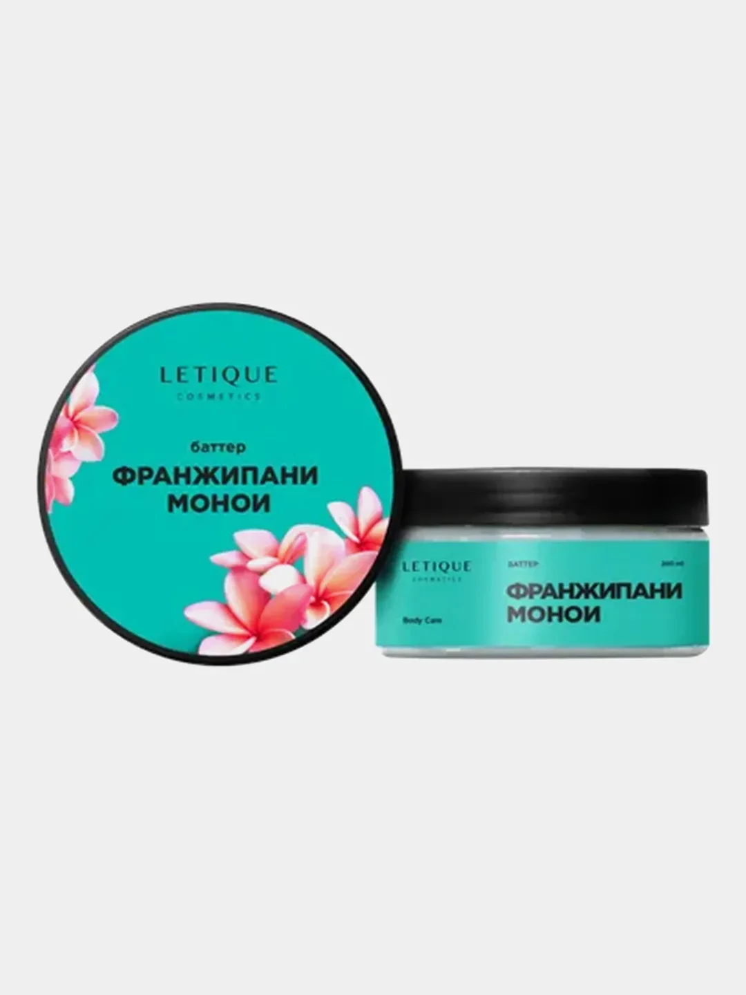 Крем-баттер для тела LETIQUE "Франжипани-Монои", 200 мл