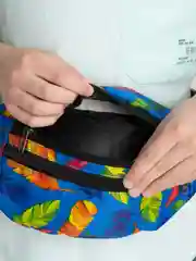 Разноцветный сумка бананка разноцветная  сумка-слинг для мальчика, кроссбоди, бананка