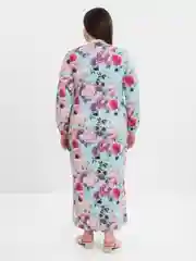 Лазурный платье женское мусульманское длинное, Lilians