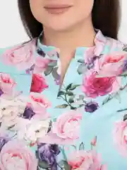 Лазурный платье женское мусульманское длинное, Lilians