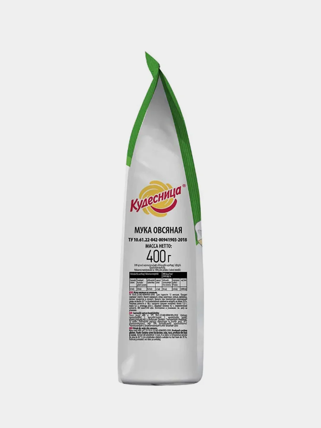 Мука овсяная Кудесница, из хлопьев, 400 г