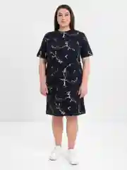 Слоновая кость платье-футболка Oversize, короткая туника, большие размеры 42-60