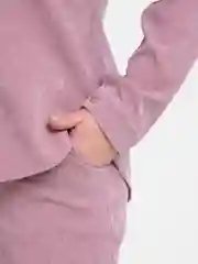 Розовый костюм брючный, вельветовый, большие размеры