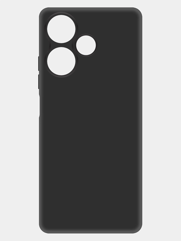 Чехол-накладка Krutoff Silicone Case для INFINIX Hot 30i черный