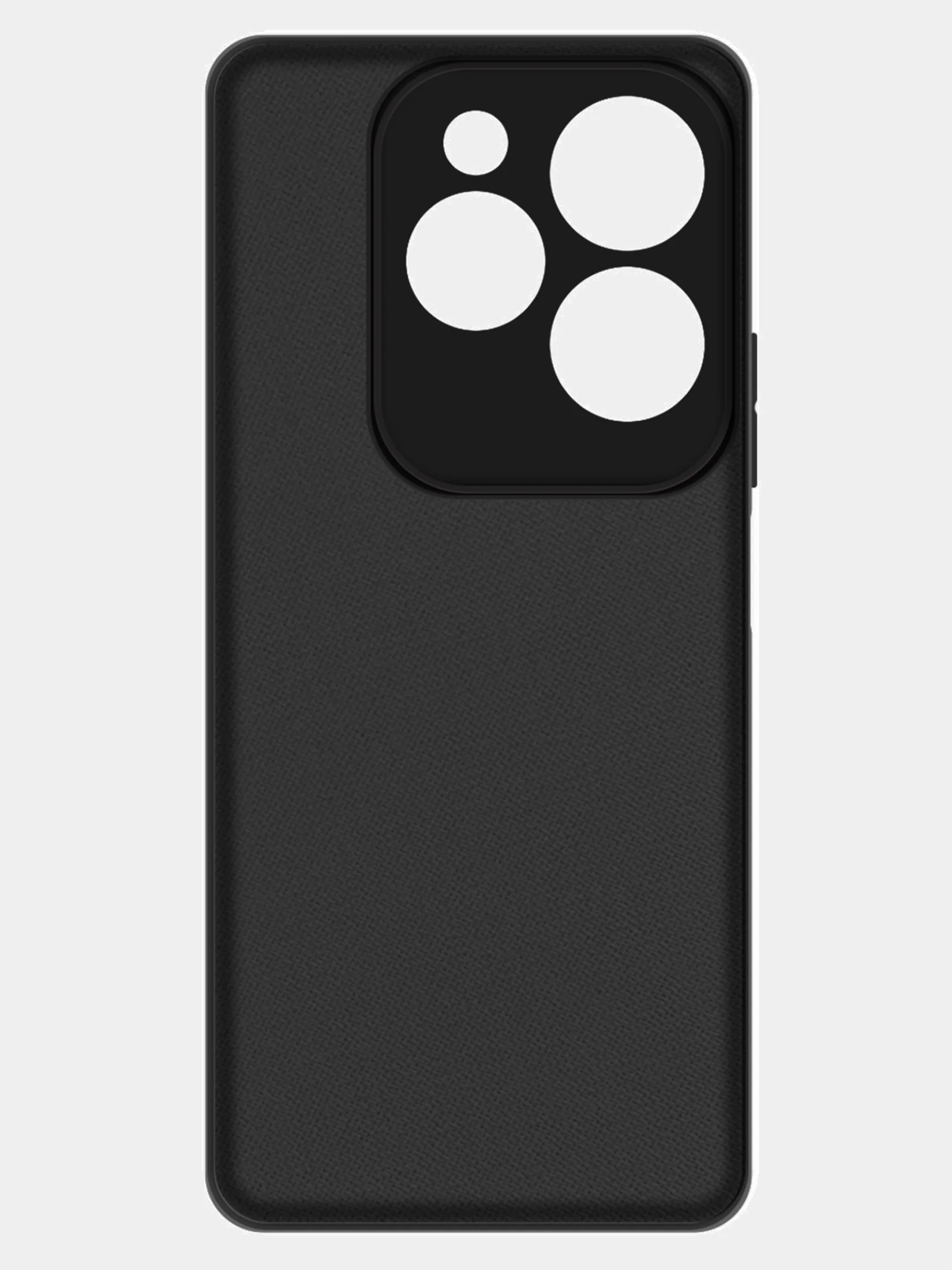Чехол-накладка Krutoff Silicone Case для INFINIX Hot 40/ 40 Pro черный