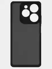 Чехол-накладка Krutoff Silicone Case для INFINIX Hot 40i черный
