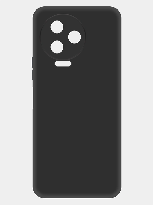 Чехол-накладка Krutoff Silicone Case для INFINIX Note 12 Pro/ Note 12 2023 черный