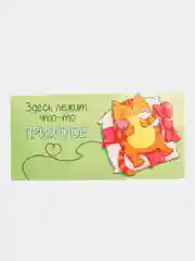 Салатовый конверт для денег с котиками, денежная открытка- конверт с котами, 75 видов