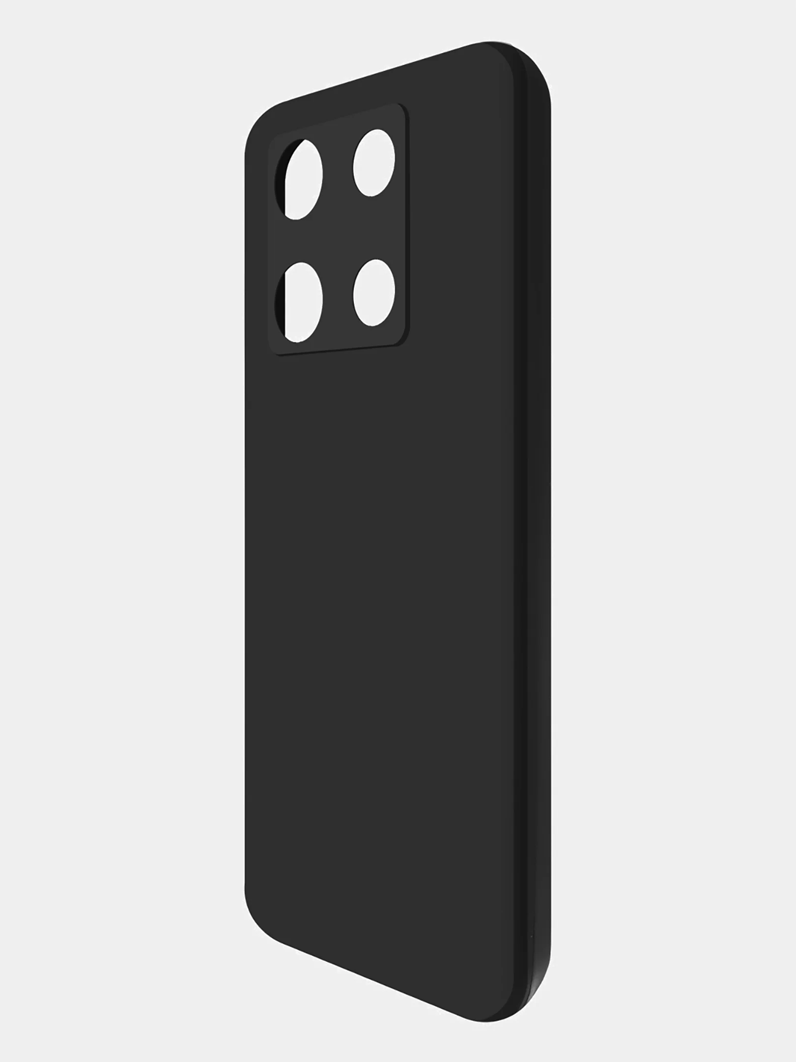Чехол-накладка Krutoff Silicone Case для INFINIX Note 30 Pro черный