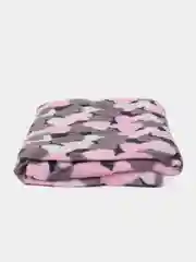 Розовый плед-покрывало
