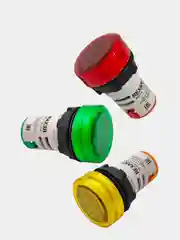 Вольтметр (индикатор значения напряжения) VD22 70-500 B, красный/желтый/зеленый REXANT