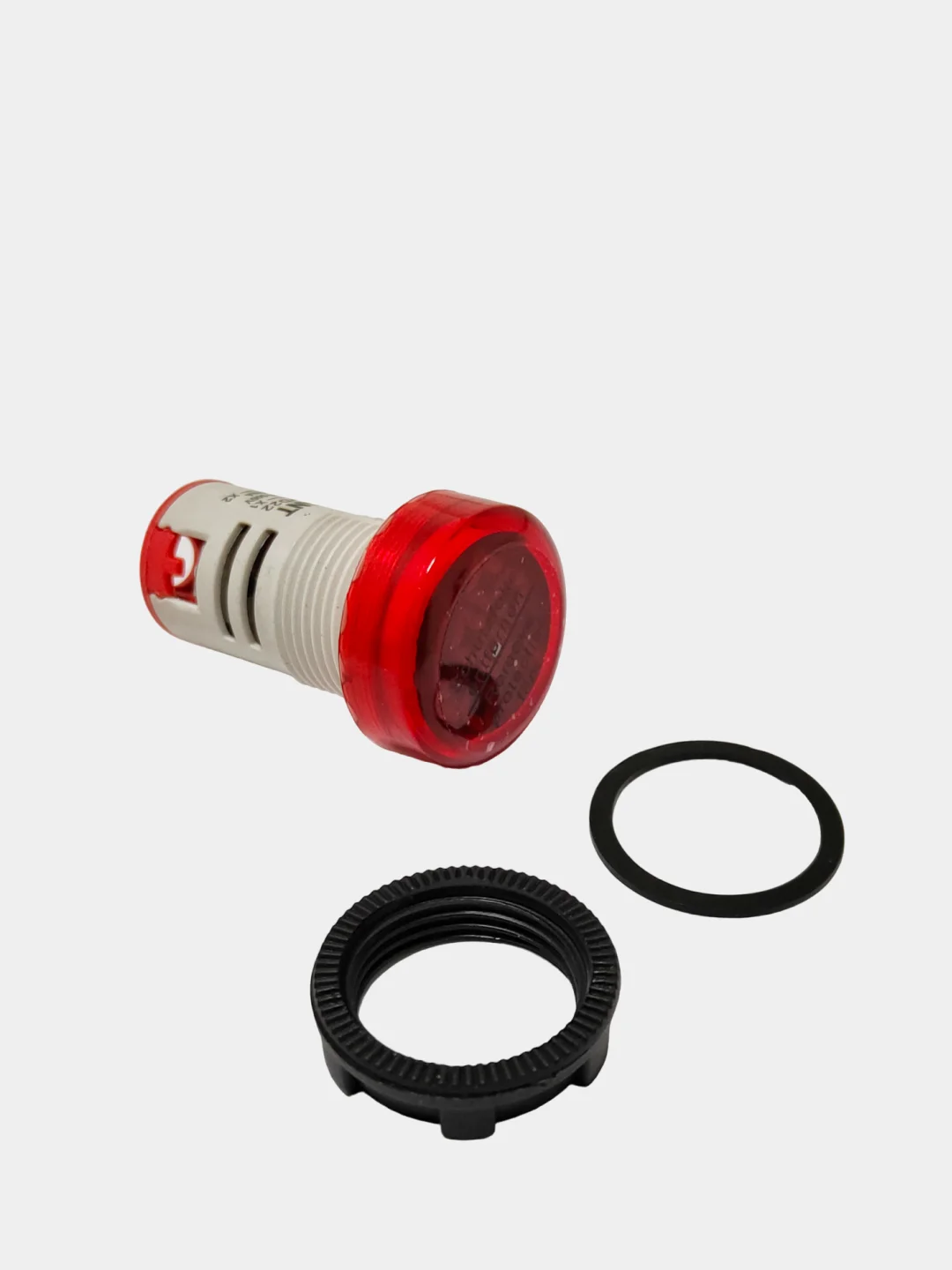 Зеленый вольтметр (индикатор значения напряжения) VD22 70-500 B, красный/желтый/зеленый REXANT