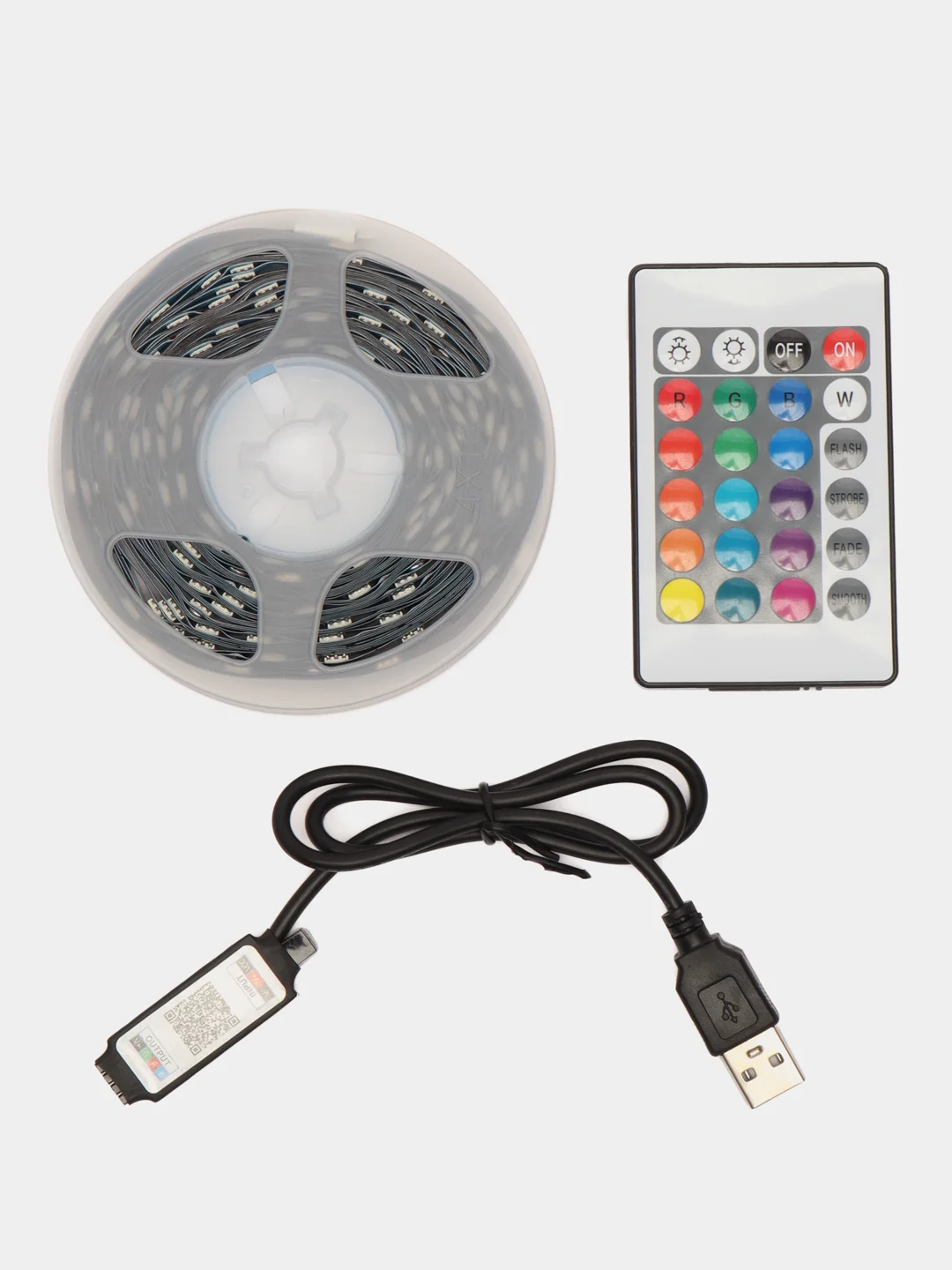Светодиодная LED лента 2835 3-5 м, USB, IP65