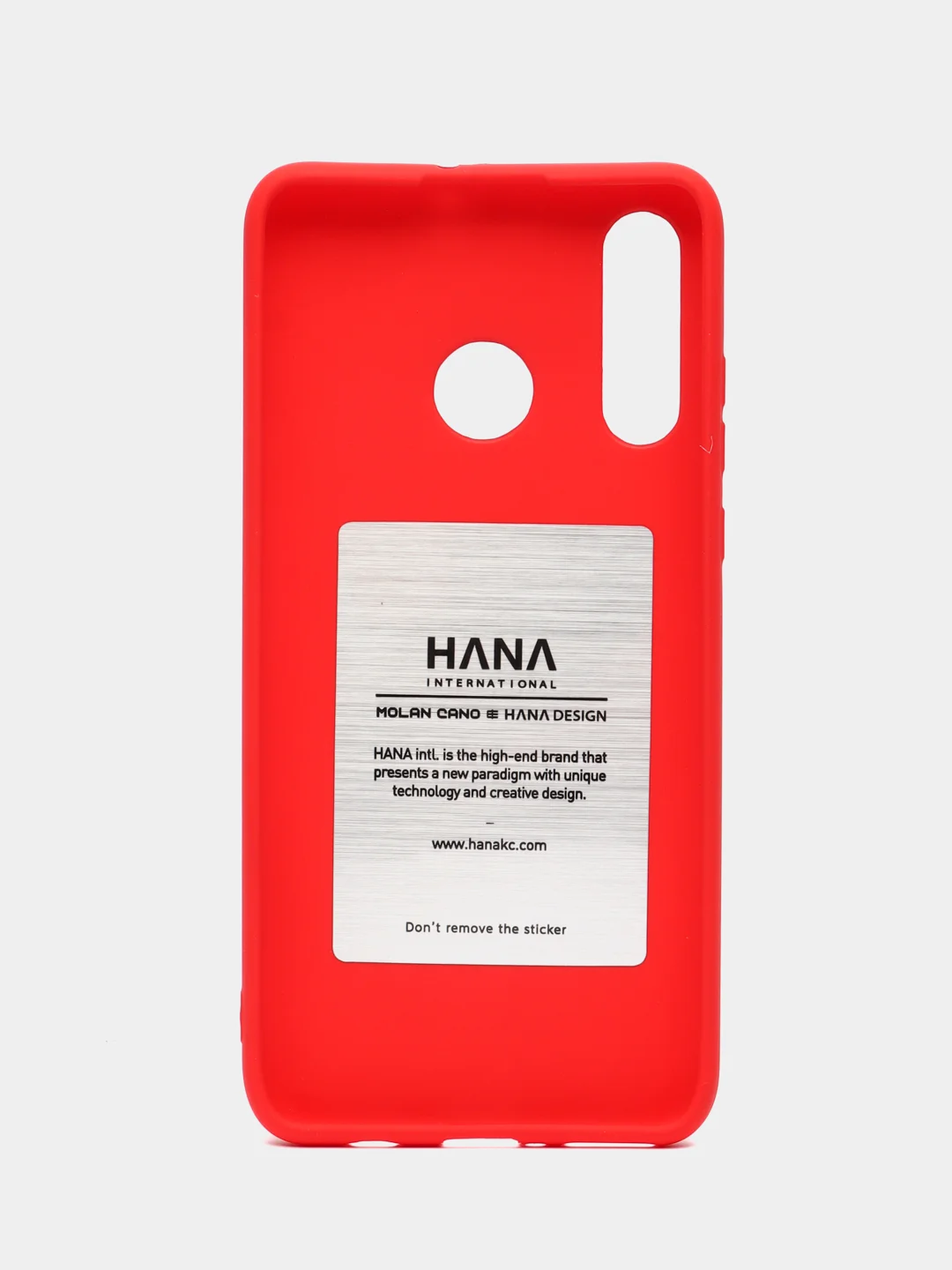Красный силиконовый чехол для Huawei P30 Lite, Nova 4E бампер Hana Molan Cano для смартфона