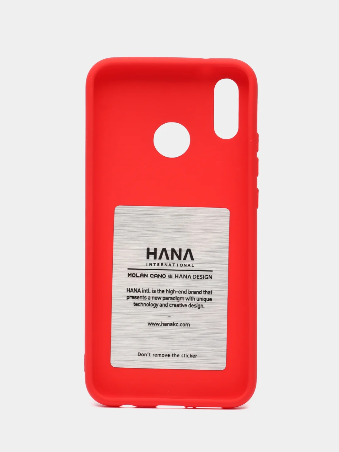 Красный силиконовый чехол для Huawei P20 Lite 2018, Nova 3E бампер Hana Molan Cano для смартфона