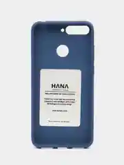 Синий силиконовый чехол для Huawei Y6 2018, Enjoy 8e, Honor 7A бампер Hana Molan Cano