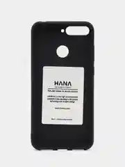 Черный силиконовый чехол для Huawei Y6 2018, Enjoy 8e, Honor 7A бампер Hana Molan Cano