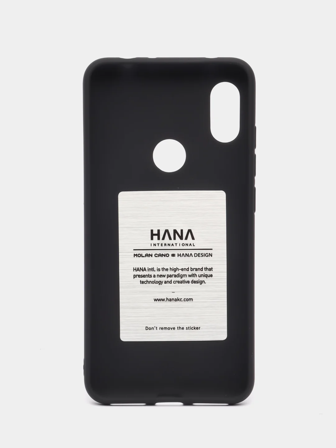 Черный силиконовый чехол для Xiaomi Redmi Note 6, Note 6 Pro бампер Hana Molan Cano для смартфона