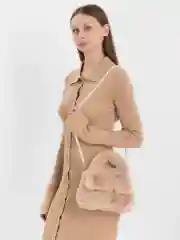 Карамельный сумка женская через плечо