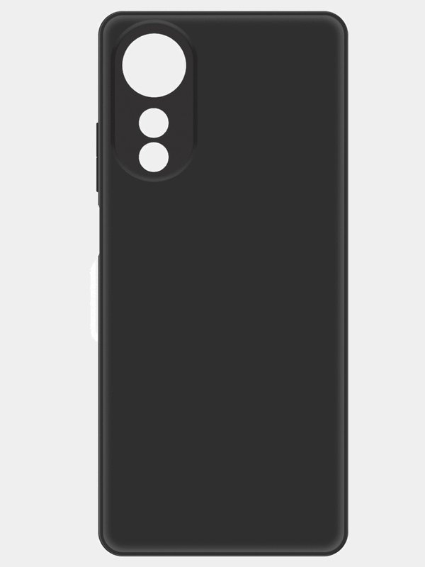 Чехол-накладка Krutoff Silicone Case для OPPO A18/A38 4G черный