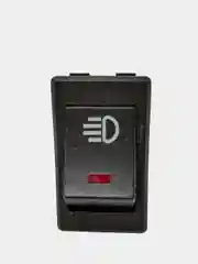 Красный выключатель (фары, свет) клавишный 12V 35А (4с) ON-OFF с  LED подсв (+ клеммамы и термоус)