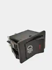 Красный выключатель (фары, свет) клавишный 12V 35А (4с) ON-OFF с  LED подсв (+ клеммамы и термоус)