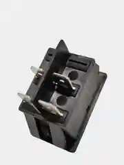 Красный выключатель (фары, свет) клавишный 12V 35А (4с) ON-OFF с  LED подсв (+ клеммамы и термоус)