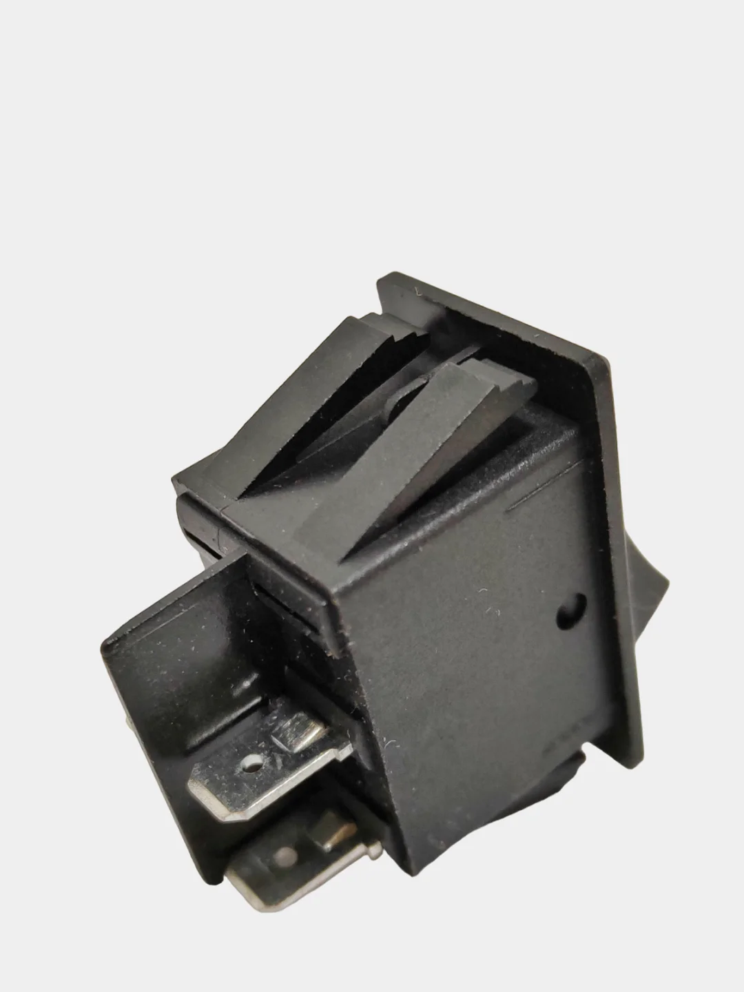 Красный выключатель (фары, свет) клавишный 12V 35А (4с) ON-OFF с  LED подсв (+ клеммамы и термоус)