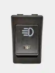 Синий выключатель (фары, свет) клавишный 12V 35А (4с) ON-OFF с  LED подсв (+ клеммамы и термоус)
