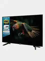Черный телевизор LED 43" VeSta 43V3500, 4K, HDR, SmartTV, BT 5.0, Wi-Fi 2.4-5 ГГц, черный