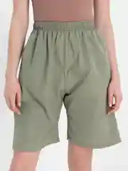 Мятный trendd / Шорты базовые Unisex с карманами и эластичной талией