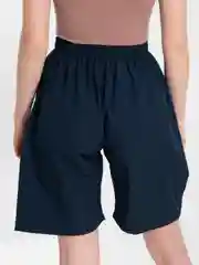 Темно-синий trendd / Шорты базовые Unisex с карманами и эластичной талией