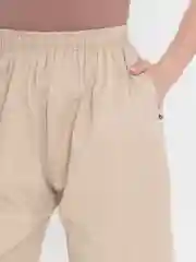 Бежевый trendd / Шорты базовые Unisex с карманами и эластичной талией
