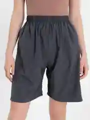 Серый trendd / Шорты базовые Unisex с карманами и эластичной талией
