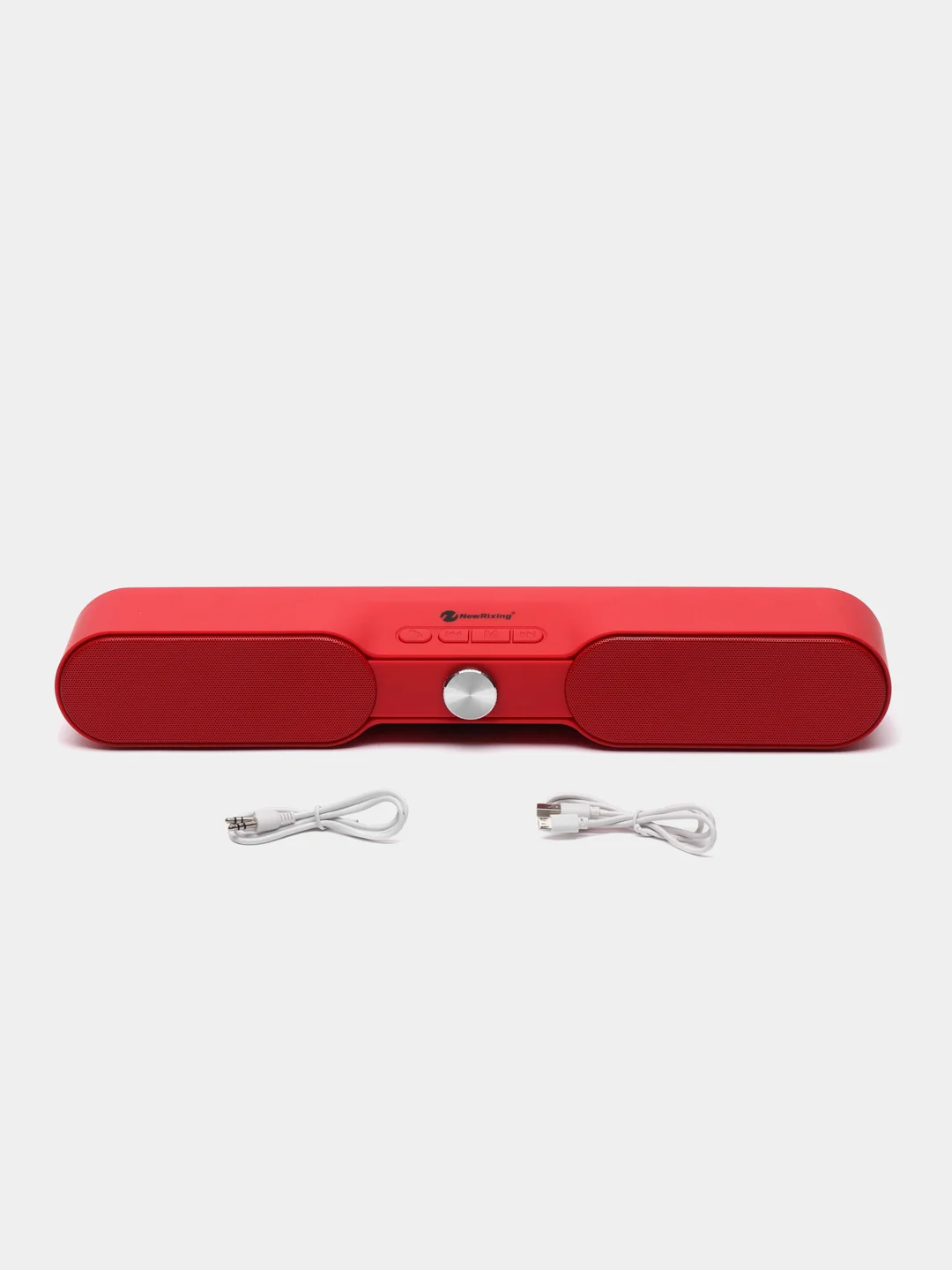 Красный портативная колонка-Саундбар с bluetooth New Rixing NR4017