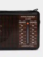 Радиоприемник Переносной MRM-POWER MR-608AC (AM/FM/SW1-2) проигрыватель, Питание: 220В