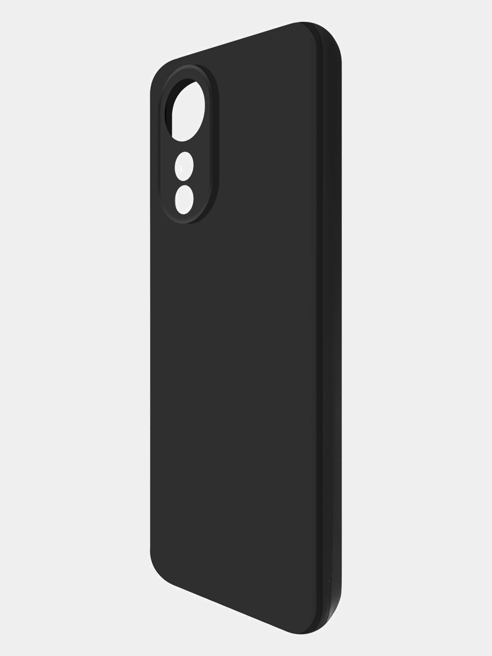 Чехол-накладка Krutoff Silicone Case для OPPO A78 4G черный