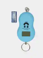 Белый весы кухонные безмен, цифровые портативные подвесные с крючком