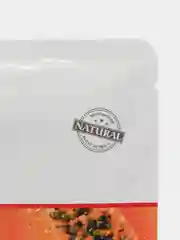 Алый маска для лица тканевая