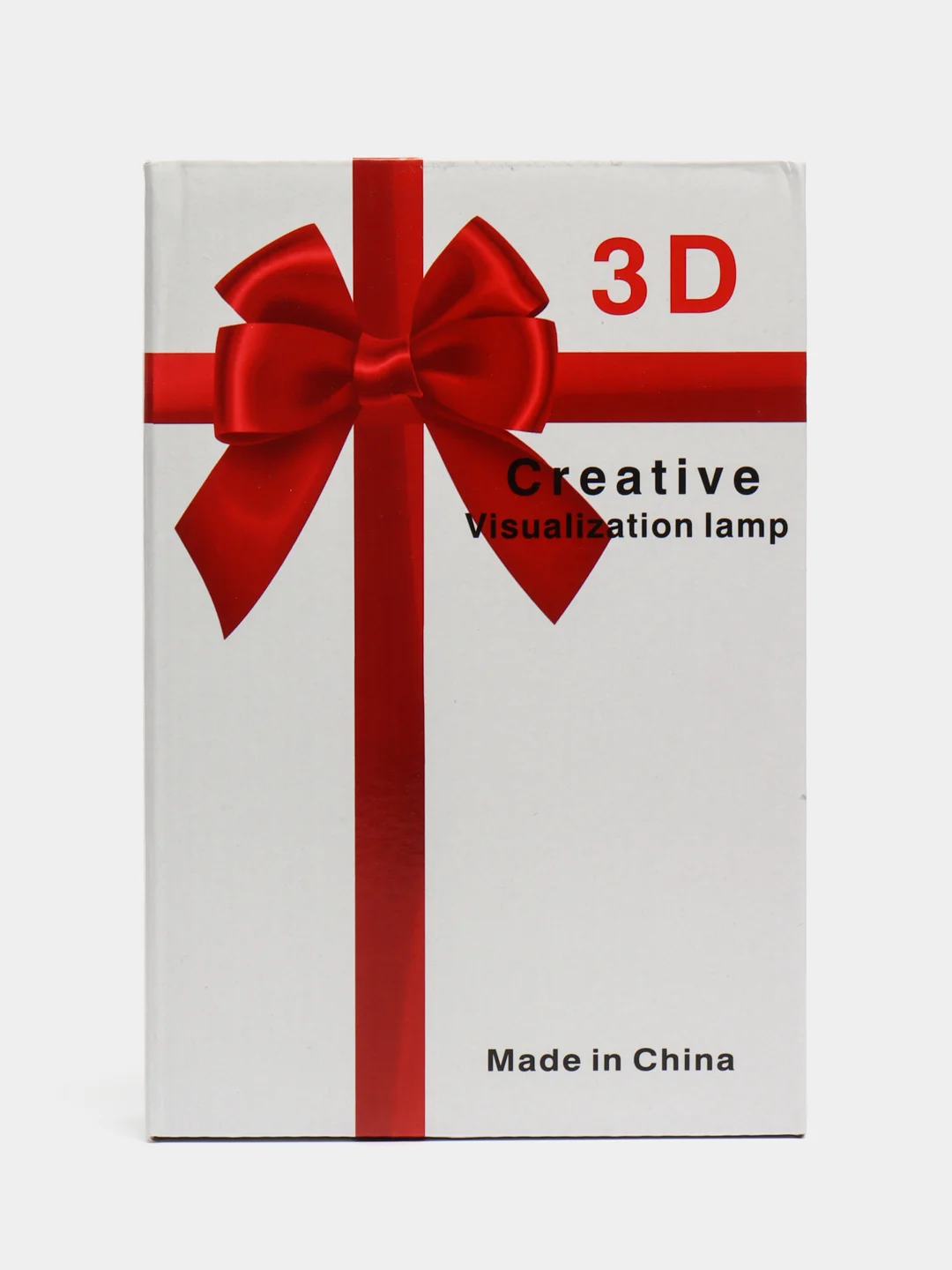 Горчичный подарочный 3D светильник - ночник с кнопкой вкл/выкл, питание USB, подарок на 8 марта
