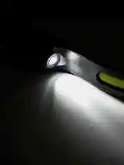 Фонарь налобный, аккумуляторный светодиодный LED, с сенсорным датчиком, 4 режима