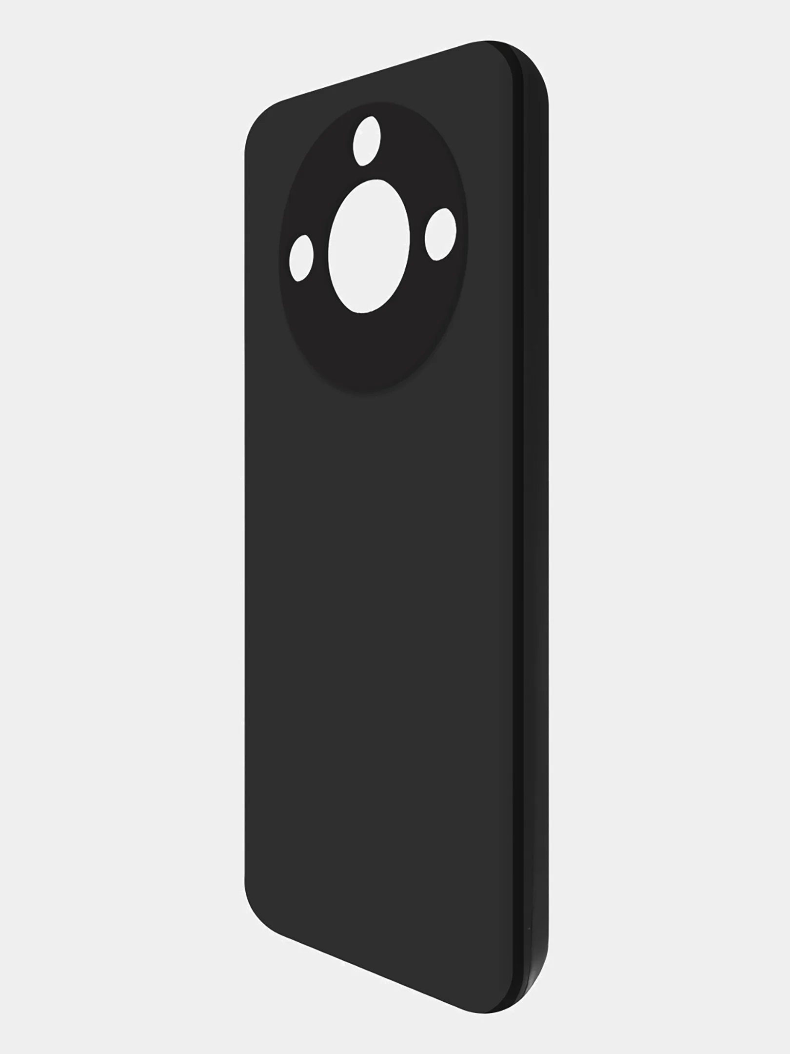 Чехол-накладка Krutoff Silicone Case для Realme 11 Pro/11 Pro+ черный