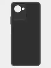Чехол-накладка Krutoff Silicone Case для Realme C30/C30s черный