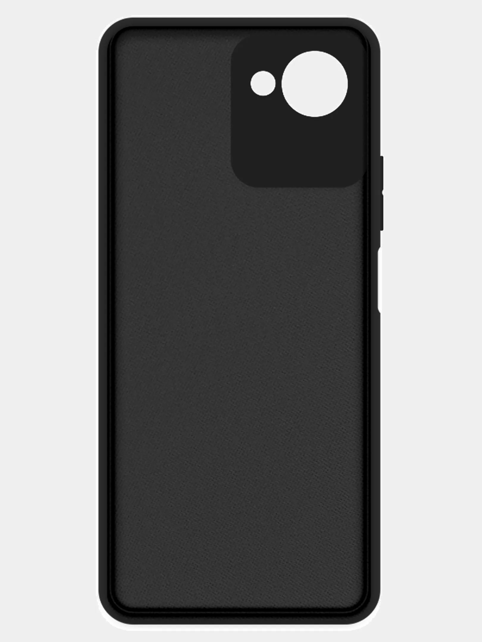 Чехол-накладка Krutoff Silicone Case для Realme C30/C30s черный