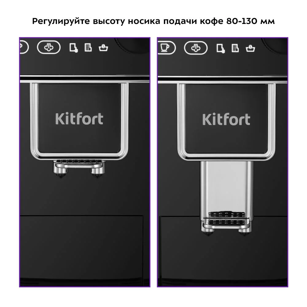 Автоматическая кофемашина Kitfort КТ-7256