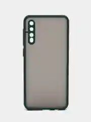 Зеленый чехол для Samsung Galaxy A50 противоударный